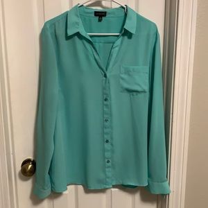 Limited - Light Green Collared Shirt